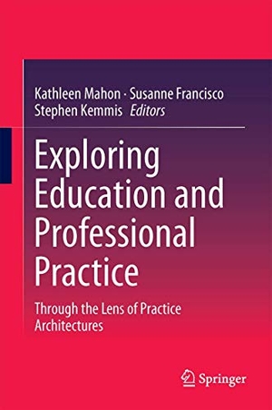Mahon, Kathleen / Stephen Kemmis et al (Hrsg.). Exploring Education and Professional Practice - Through the Lens of Practice Architectures. Springer Nature Singapore, 2016.