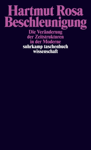 Hartmut Rosa. Beschleunigung - Die Veränderung der Zeitstrukturen in der Moderne. Suhrkamp, 2005.