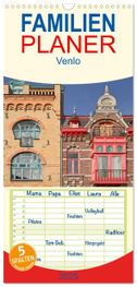 Familienplaner 2025 - Venlo mit 5 Spalten (Wandkalender, 21 x 45 cm) CALVENDO