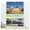 Fachwerk in Halberstadt (hochwertiger Premium Wandkalender 2025 DIN A2 hoch), Kunstdruck in Hochglanz