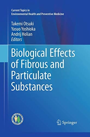 Otsuki, Takemi / Yasuo Yoshioka et al (Hrsg.). Biological Effects of Fibrous and Particulate Substances. Springer Nature B.V., 2016.