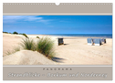 Strandblicke Borkum und Norderney (Wandkalender 2025 DIN A3 quer), CALVENDO Monatskalender