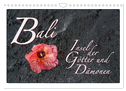 Bali Insel der Götter und Dämonen (Wandkalender 2025 DIN A4 quer), CALVENDO Monatskalender