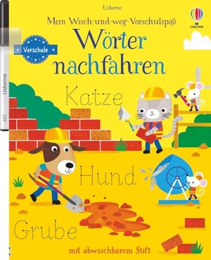 Greenwell, Jessica. Mein Wisch-und-weg-Vorschulspaß: Wörter nachfahren - mit abwischbarem Stift. Usborne Verlag, 2022.
