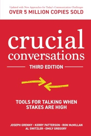 Grenny, Joseph / Patterson, Kerry et al. Crucial Conversations - Tools for Talking When Stakes Are High. McGraw-Hill Education Ltd, 2021.
