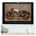 Motorrad Oldtimer aus Österreich (hochwertiger Premium Wandkalender 2025 DIN A2 quer), Kunstdruck in Hochglanz