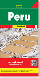 Peru 1 : 1 000 000. Autokarte