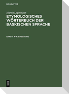 Etymologisches Wörterbuch der baskischen Sprache