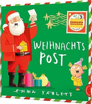 Yarlett, Emma. Weihnachtspost - Mit echten Päckchen und Briefen zum Auffalten. Thienemann, 2021.