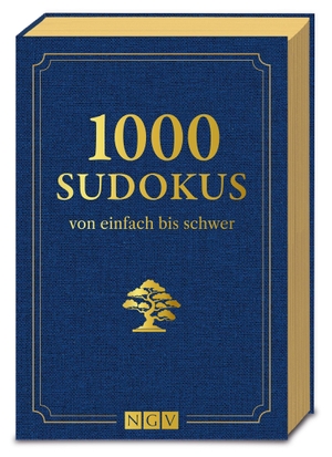 1000 Sudokus - von einfach bis schwer. Naumann & Göbel Verlagsg., 2026.
