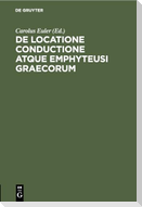 De locatione conductione atque emphyteusi Graecorum