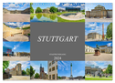 Stuttgart Stadtrundgang (Wandkalender 2024 DIN A3 quer), CALVENDO Monatskalender