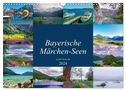 Bayerische Märchen-Seen (Wandkalender 2024 DIN A3 quer), CALVENDO Monatskalender