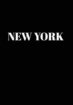 Murre Book Decor. New York - Hardcover Black Decorative Book for Decorating Shelves, Coffee Tables, Home Decor, Stylish World Fashion Cities Design. Murre Book Decor, 2020.