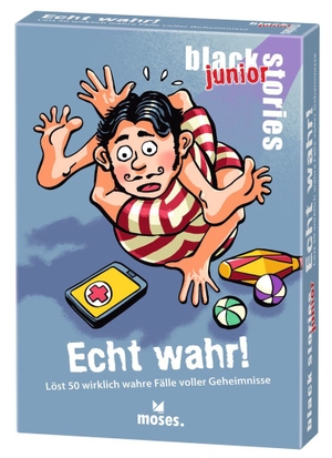 Harder, Corinna. black stories junior Echt wahr! - Löst 50 wirklich wahre Fälle voller Geheimnisse. moses. Verlag GmbH, 2023.