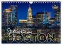 Stadtansichten aus Boston (Wandkalender 2024 DIN A4 quer), CALVENDO Monatskalender