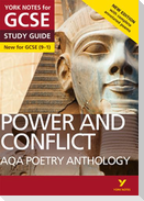 AQA Poetry Anthology Power and Conflict York Notes GCSE - for 2026, 2027 exams