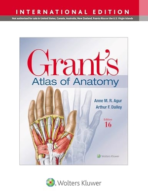 Agur, Anne M. R. / Arthur F. Dalley II. Grant's Atlas of Anatomy. Lippincott Williams&Wilki, 2024.