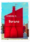 Einblicke in Burano (Wandkalender 2025 DIN A2 hoch), CALVENDO Monatskalender