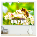 Die Welt der fleißigen Bienen (hochwertiger Premium Wandkalender 2024 DIN A2 quer), Kunstdruck in Hochglanz