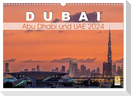 Dubai, Abu Dhabi und UAE 2024 (Wandkalender 2024 DIN A3 quer), CALVENDO Monatskalender