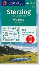 KOMPASS Wanderkarte 058 Sterzing und Umgebung, Vipteno e dintorni 1:25.000
