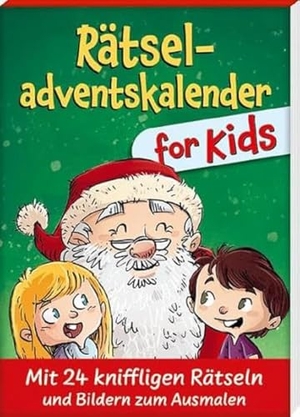 Goldhammer, Hanna. Rätseladventskalender for Kids 2 - Mit 24 kniffligen Rätseln und Bildern zum Ausmalen. Kaufmann Ernst Vlg GmbH, 2023.