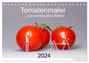 Tomatenmaler ... und andere Mini-Welten (Tischkalender 2024 DIN A5 quer), CALVENDO Monatskalender
