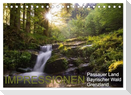 Impressionen Passauer Land, Bayrischer Wald, Grenzland (Tischkalender 2024 DIN A5 quer), CALVENDO Monatskalender