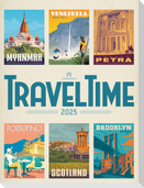Travel Time - Reise-Plakate Kalender 2025