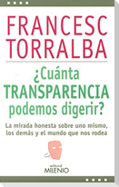 ¿Cuánta transparencia podemos digerir? : la mirada honesta sobre uno mismo, los demás y el mundo que nos rodea