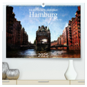 Silberstein porträtiert Hamburg (hochwertiger Premium Wandkalender 2025 DIN A2 quer), Kunstdruck in Hochglanz