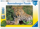 Ravensburger Kinderpuzzle - 13345 Vio die Leopardin - 100 Teile Puzzle für Kinder ab 6 Jahren