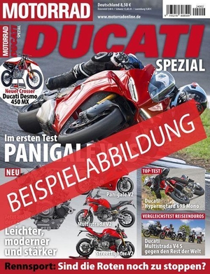 Motorrad Ducati Spezial 2026 - Sonderheft 2026. Motorbuch Verlag, 2026.