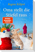 Oma stellt die Stiefel raus