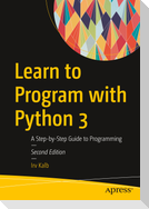 Learn to Program with Python 3