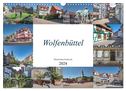 Wolfenbüttel - Historisches Fachwerk (Wandkalender 2024 DIN A3 quer), CALVENDO Monatskalender