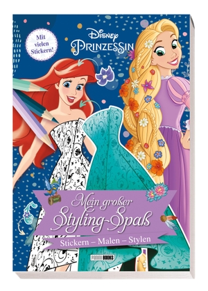 Panini. Disney Prinzessin: Mein großer Styling-Spaß: Stickern, Malen, Stylen. Panini Verlags GmbH, 2023.