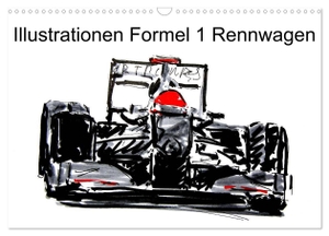 Kraus, Gerhard. Illustrationen Formel 1 Rennwagen (Wandkalender 2024 DIN A3 quer), CALVENDO Monatskalender - Farbig gezeichnete Formel 1 Rennwagen. Calvendo Verlag, 2023.