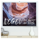 Negev ¿ die Farben der Wüste (hochwertiger Premium Wandkalender 2024 DIN A2 quer), Kunstdruck in Hochglanz