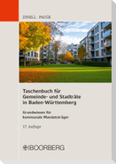 Taschenbuch für Gemeinde- und Stadträte in Baden-Württemberg