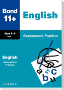 Bond 11+ English Assessment Practice Papers Age 5-6 | For GL Assessment & other 11 plus exams