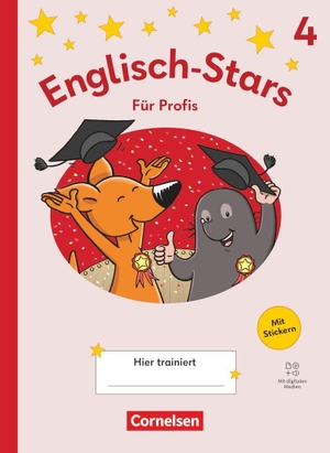 Englisch-Stars 4. Schuljahr - Allgemeine Ausgabe ab 2025 - Übungsheft für Profis - Mit Lösungen und digitalen Medien. Cornelsen Verlag GmbH, 2027.