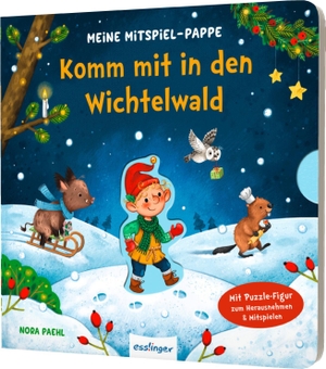 Paehl, Nora. Meine Mitspiel-Pappe: Komm mit in den Wichtelwald - Mitmachbuch mit Spielfigur. Esslinger Verlag, 2024.