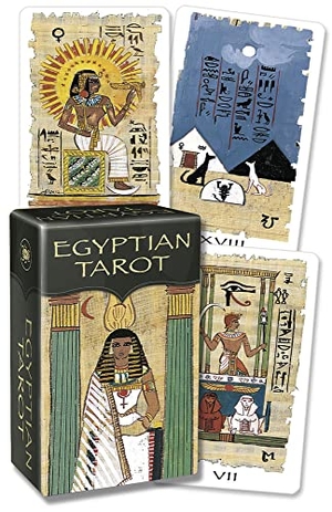 Alligo, Pietro / Silvana Alasia. Egyptian Tarot Mini. Llewellyn Worldwide, Ltd., 2023.