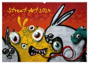 Stolzenburg, Kerstin. Street-Art 2024 / CH-Version (Wandkalender 2024 DIN A2 quer), CALVENDO Monatskalender - Street-Art - Kunst im öffentlichen Raum. Calvendo Verlag, 2023.