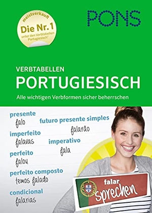 PONS Verbtabellen Portugiesisch - Alle wichtigen Verbformen sicher beherrschen. Pons Langenscheidt GmbH, 2017.