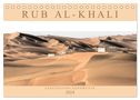 RUB AL-KHALI - Faszination Sandwüste (Tischkalender 2024 DIN A5 quer), CALVENDO Monatskalender