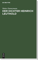 Der Dichter Heinrich Leuthold