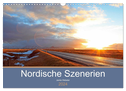 Nordische Szenerien (Wandkalender 2024 DIN A3 quer), CALVENDO Monatskalender